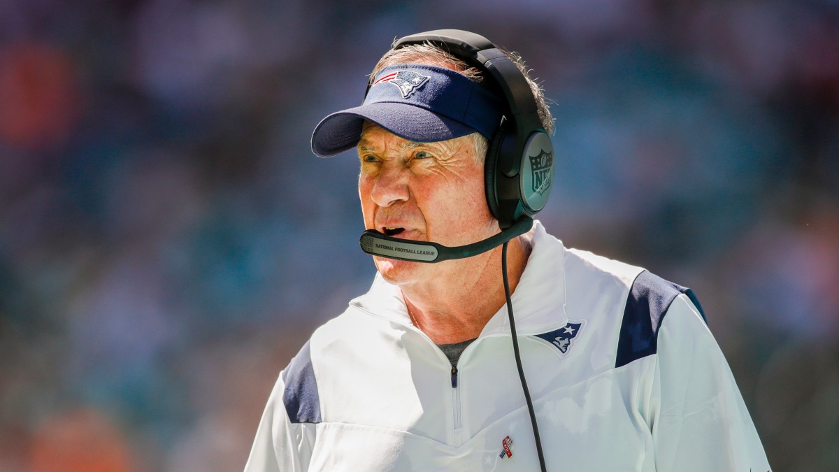 Patriots coach Bill Belichick